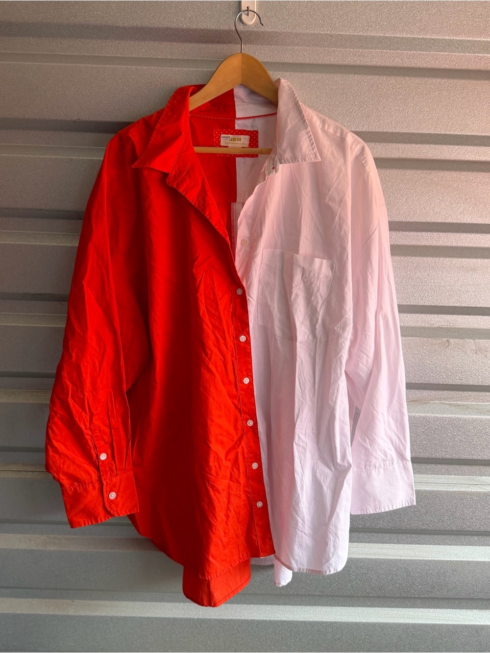 Anthropologie The Bennet Buttondown Shirt: Colorblock Edition - Picture 2 of 6